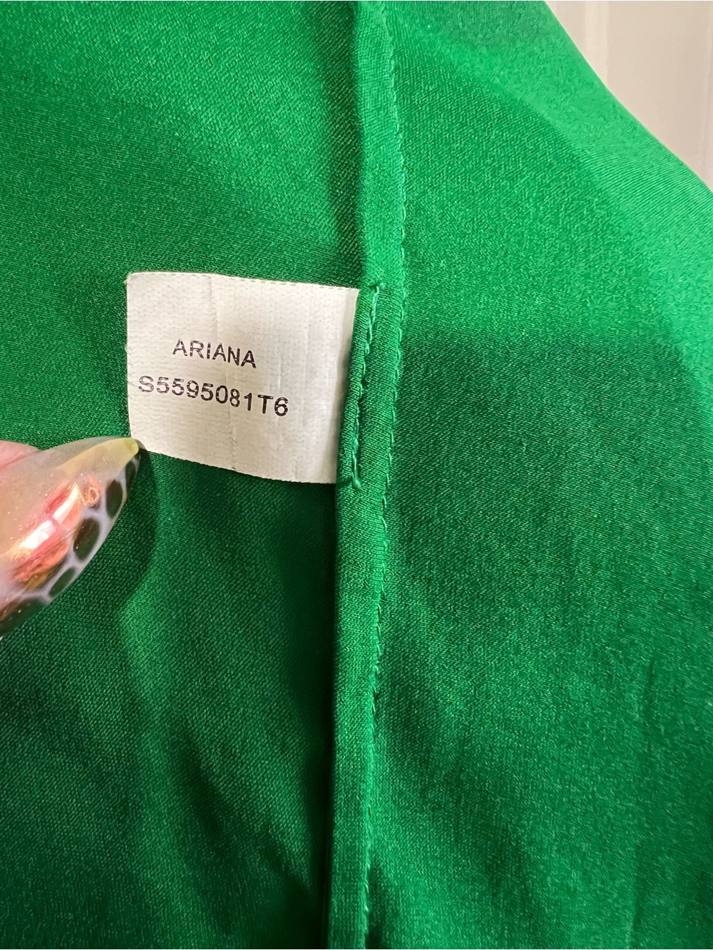 Diane Von Furstenberg Emerald Green Silk Wrap Blouse Sz Med - Picture 10 of 10